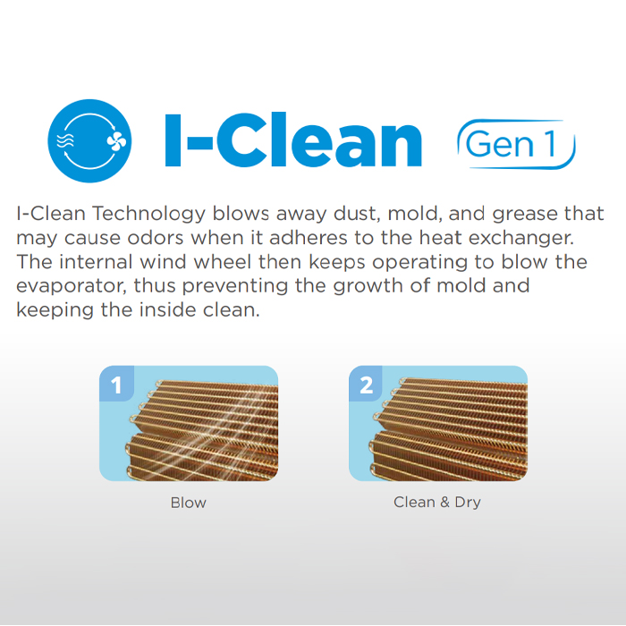 Midea AC Split 1 PK Standard Prime Guard Hyper Grapfins - MSFQ-09CRN8